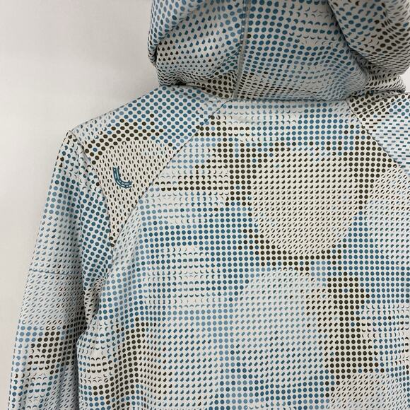 Lolë Lole Size M Athletic Pullover Hoodie Geometric Long Sleeve Hiking Sweater - Picture 6 of 10